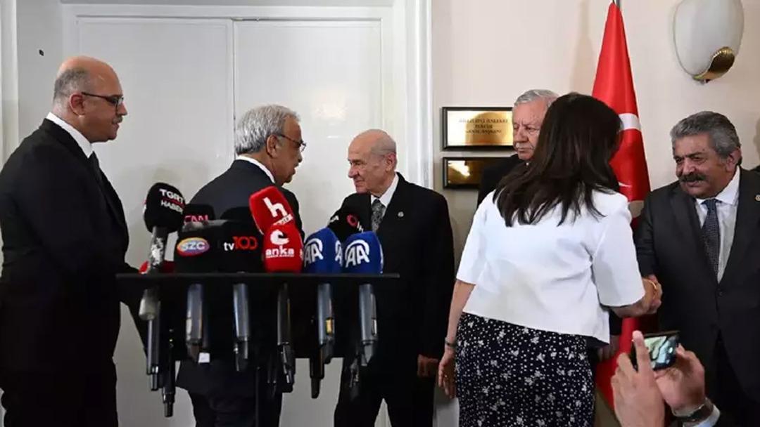 MHP ve DEM Parti nin görüşmesi sona erdi! Bahçeli den dikkat çeken çıkış: Her sözüne imzamı atarım 2