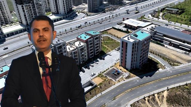 Bakan Kurum'dan Başakşehir'de yapımı tamamlanan sosyal konutlara ilişkin paylaşım