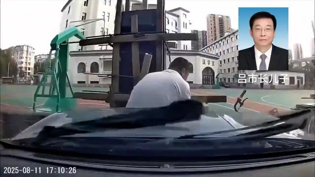 Belediye başkanının oğlu aracıyla bir kişiyi defalarca kez ezdi! Korkunç görüntüler