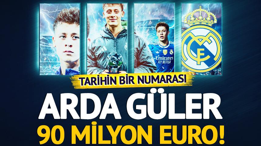 Arda G&uuml;ler durdurulamıyor! Piyasa değeri g&uuml;ncellendi: Rakamı g&ouml;renlerin dudağı u&ccedil;ukladı!