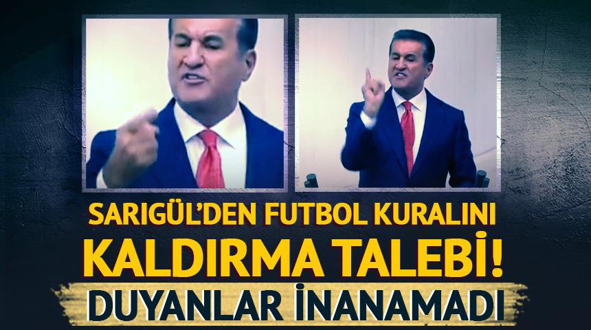 Mustafa Sarıg&uuml;l'den futbolda devrim gibi teklif! Bakan'a &ccedil;ağrı yaptı: "Ofsaytı kaldırın, ma&ccedil;lar şifresiz olsun!"