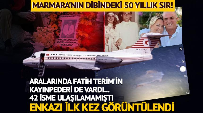 Fatih Terim'in kayınpederi de vardı... U&ccedil;ağın enkazı mı g&ouml;r&uuml;nt&uuml;lendi?