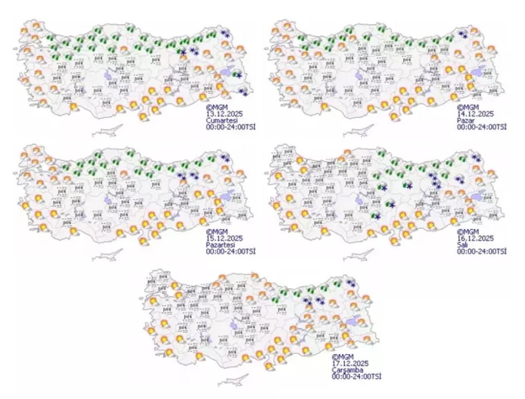 Hafta sonu evden çıkacaklar dikkat: O bölgeler için uyarı geldi! Saat verdiler 1