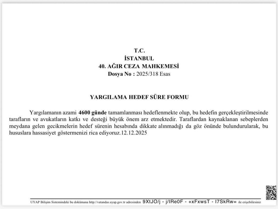 Son dakika | "Hedef s&uuml;re" 12 yıldan fazla! Su&ccedil; &ouml;rg&uuml;t&uuml; lideri olmakla su&ccedil;lanıyor: İmamoğlu nun hakim karşısına &ccedil;ıkacağı tarih belli oldu 2