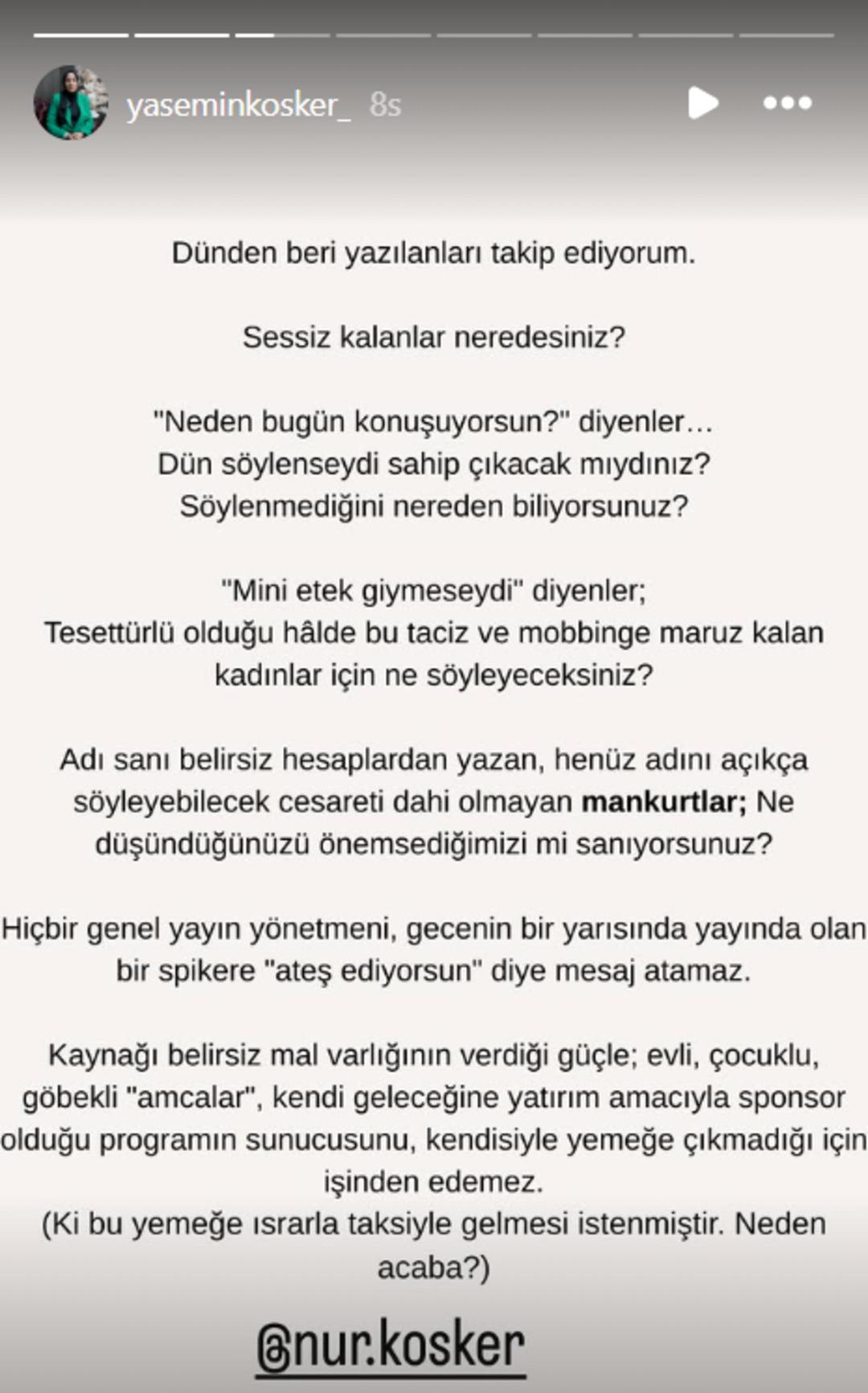 Mehmet Akif Ersoy a taciz suçlamasında yeni perde: "Hiçbir genel yayın yönetmeni gecenin bir yarısında yayındaki spikere Ateş ediyorsun mesajı atamaz" 2
