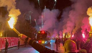 Galatasaray'a Şampiyonlar Ligi karşılaması