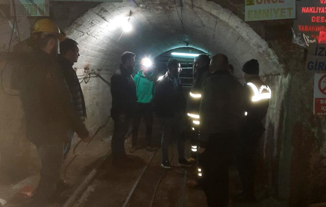 Kütahya da maden ocağında korkutan haber! 5 işçi hastanelik oldu 2