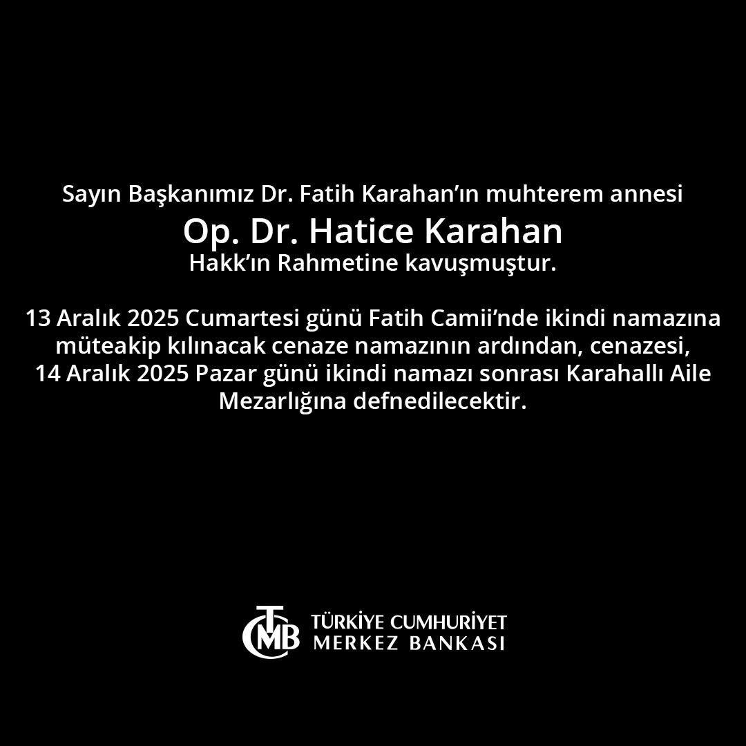 Fatih Karahan ın annesi Hatice Karahan vefat etti 2