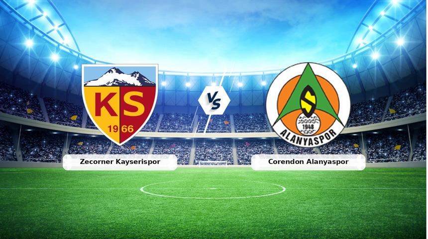 CANLI | Zecorner Kayserispor - Corendon Alanyaspor Canlı Ma&ccedil; Anlatımı