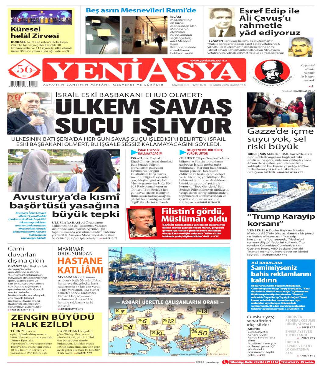 Yeni Asya gazetesi