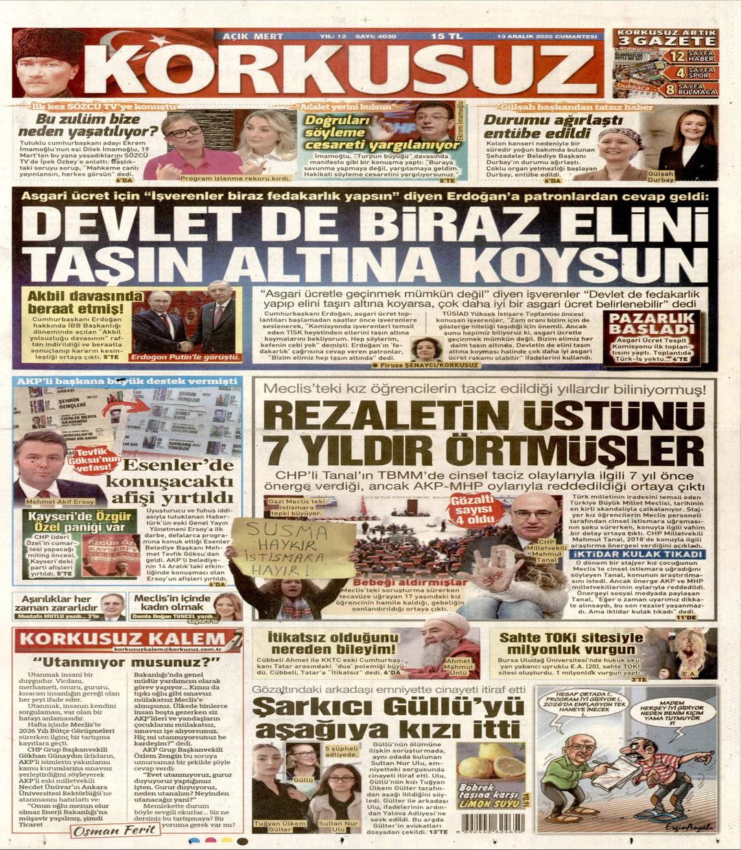 Korkusuz gazetesi
