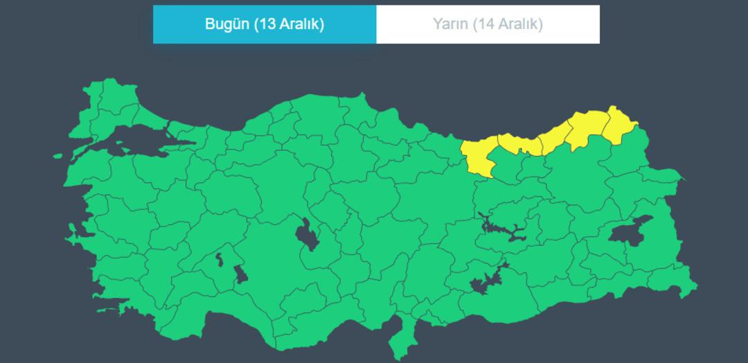 Meteoroloji den 5 ilde sarı alarm! Çok kuvvetli geliyor 3