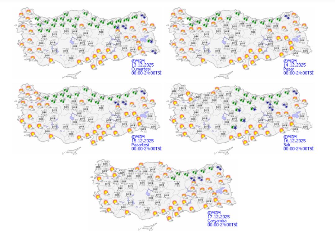 Meteoroloji den 5 ilde sarı alarm! Çok kuvvetli geliyor 2