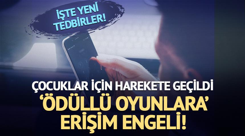 &Ccedil;ocuklar i&ccedil;in harekete ge&ccedil;ildi! Kumara s&uuml;r&uuml;kleyen oyunlara erişim engeli