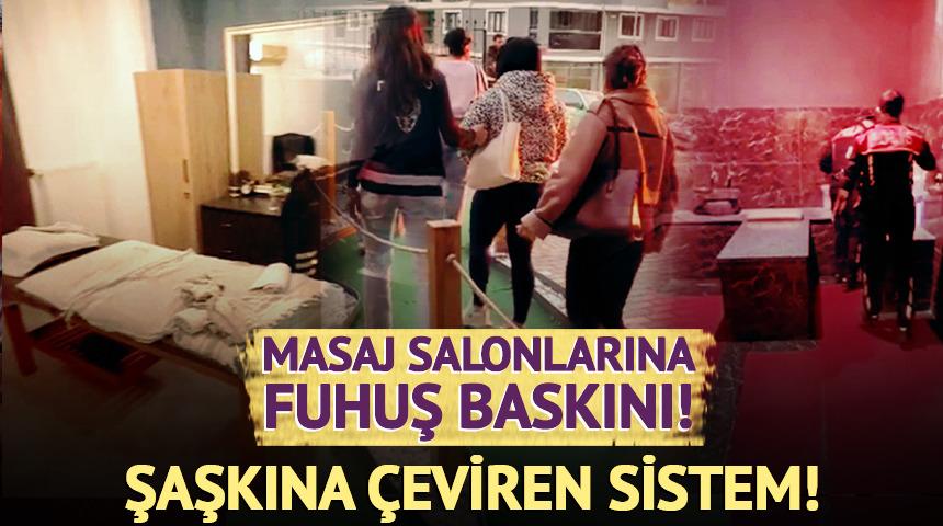 Masaj salonlarında kurulan sistem şaşkına &ccedil;evirdi!