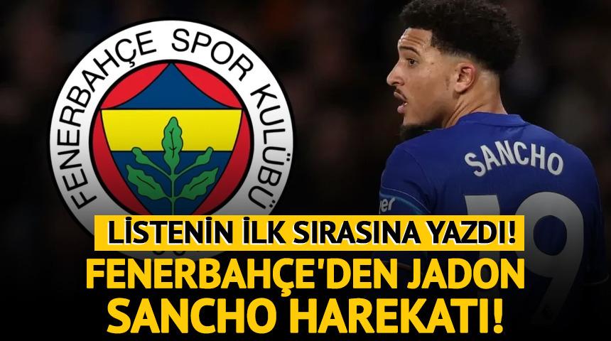Fenerbah&ccedil;e'den Jadon Sancho hamlesi!