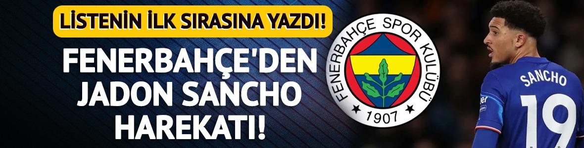 Fenerbah&ccedil;e'den Jadon Sancho hamlesi!