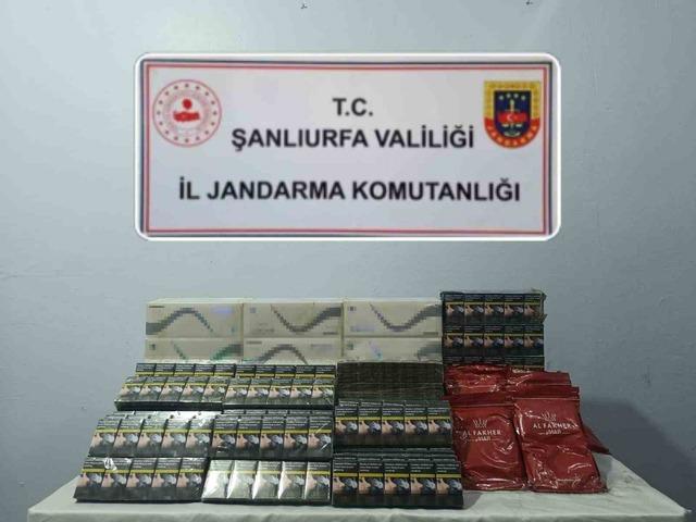 Şanlıurfa’da 7 bin 958 paket kaçak sigara ele geçirildi 5