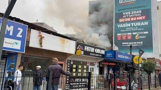 Bursa’da pide imalathanesinde yangın paniği