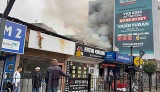 Bursa’da pide imalathanesinde yangın paniği