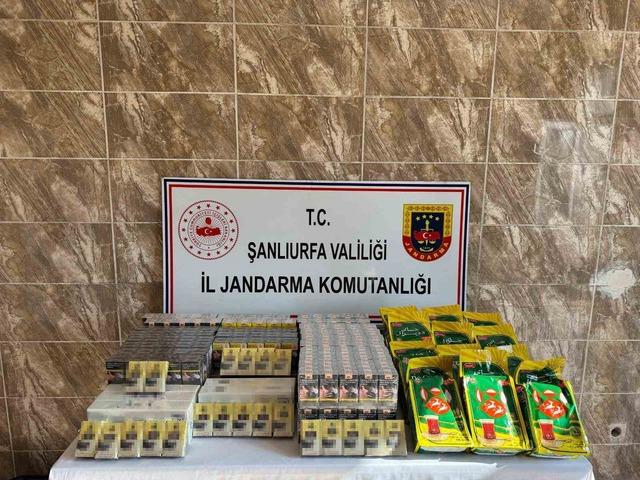 Şanlıurfa’da 7 bin 958 paket kaçak sigara ele geçirildi 1