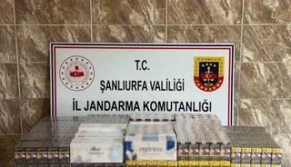 Şanlıurfa’da 7 bin 958 paket kaçak sigara ele geçirildi