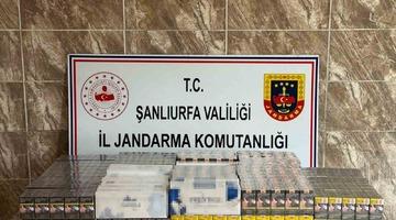 Şanlıurfa’da 7 bin 958 paket kaçak sigara ele geçirildi
