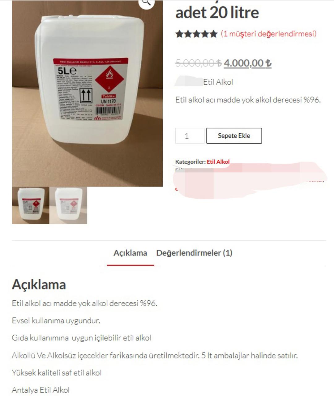 İnternetten bidonla alınıp, pet şişeyle satılıyor! Uzman isim uyardı:  Kardeşiniz bile yapsa tüketmeyin   1