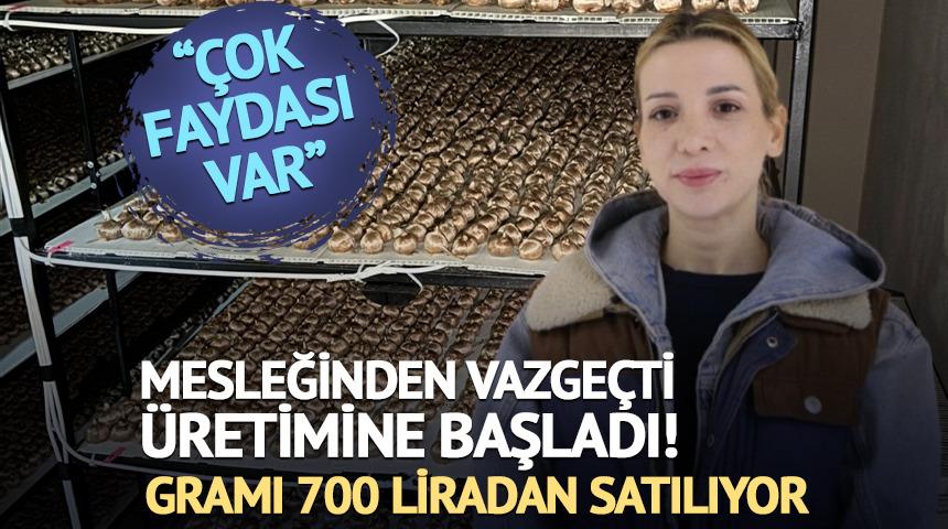 Mesleğinden vazgeçti, üretimine başladı! Gramı 700 liradan satılıyor: Çok faydası var