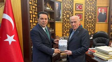 MHP Lideri Devlet Bahçeli, Ahmet Özer'i kabul etti! "Kutuplaşmayı geride bırakıp kucaklaşma zamanıdır"