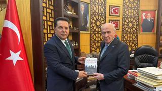MHP Lideri Devlet Bahçeli, Ahmet Özer'i kabul etti! Kutuplaşmayı geride bırakıp kucaklaşma zamanıdır