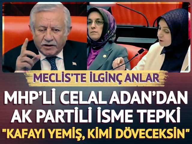 MHP'li Celal Adan'dan AK Partili Usta'ya tepki: "Kafayı yemiş, kimi döveceksin"