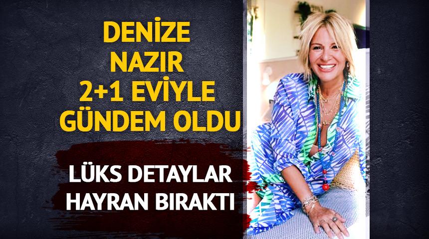Denize nazır eviyle gündemde! Lüks detaylar hayran bıraktı