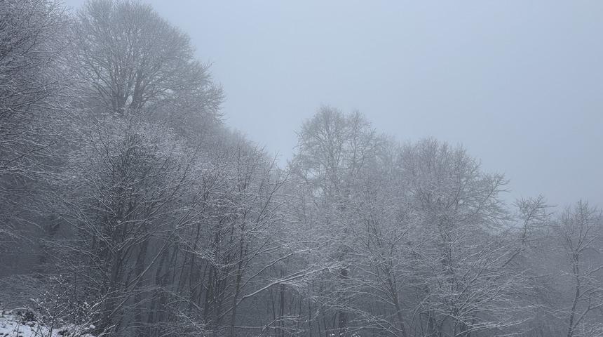 Tokat'ın y&uuml;ksek kesimleri beyaza b&uuml;r&uuml;nd&uuml;
