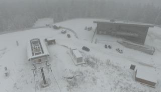 Ilgaz Dağı'nda kar kalınlığı 20 santimetreye ulaştı