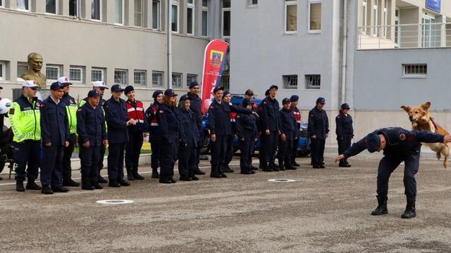 Sinop'ta jandarma özel misafirlerini ağırladı
