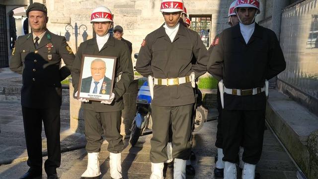 Kıbrıs gazisi Ekrem Karaca memleketi Kırklareli'nde son yolculuğuna uğurlandı