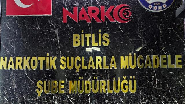 Bitlis’te 3 kilo 210 gram metamfetamin ele geçirildi