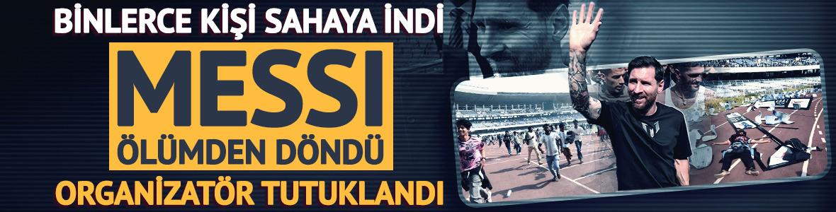 Messi, Hindistan'da ölümden döndü! Binlerce kişi sahaya indi, canını zor kurtardı