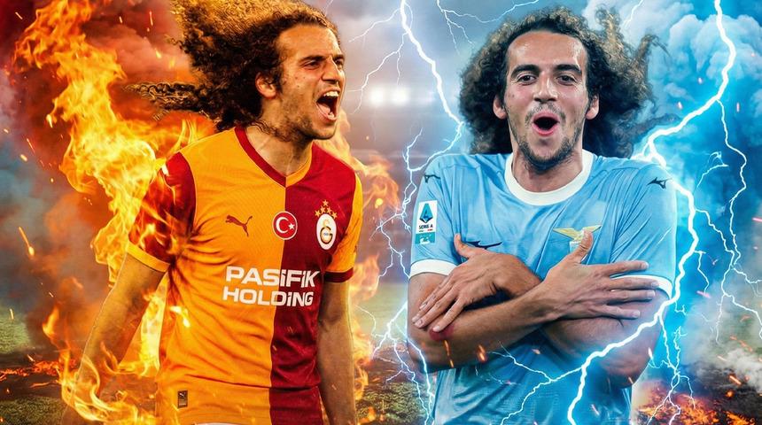 Galatasaray'da orta sahaya "k&ouml;t&uuml; &ccedil;ocuk" bombası! Taraftarın ıslıkladığı Matteo Guendouzi Aslan oluyor!