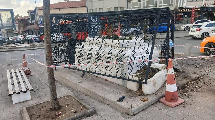 Ankara'da sürekli trafik kazalarının yaşandığı türbede yine kaza oldu
