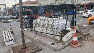 Ankara'da sürekli trafik kazalarının yaşandığı türbede yine kaza oldu