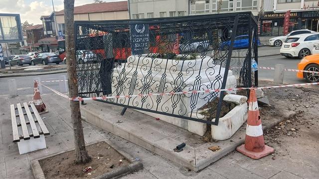 Ankara'da sürekli trafik kazalarının yaşandığı türbede yine kaza oldu