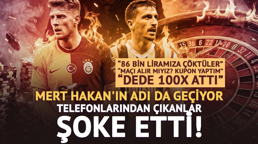 Türk futbolunda 12 şiddetinde deprem! Bahis operasyonunda telefonlardan çıkanlar şoke etti: Mert Hakan, Murat Sancak ve niceleri