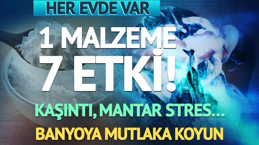 Her evde var: 1 malzeme 7 etki!