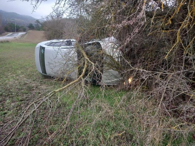 Bolu’da takla atan otomobil metrelerce sürüklendi