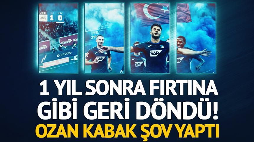 Kabus bitti, Ozan Kabak golle döndü! Milli yıldız 1 yıl 2 ay sonra 11'de başladı, ağları sarstı: "Ben buradayım!"