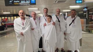 Şehit yakınları ve gaziler umreye gönderildi