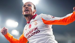 Galatasaray'da "Alman Panzeri" açıldı! Leroy Sane o istatistiği tarihe gömdü!