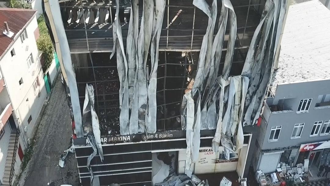 7 işçinin öldüğü kozmetik fabrikası yangınına ilişkin iddianame hazırlandı 1